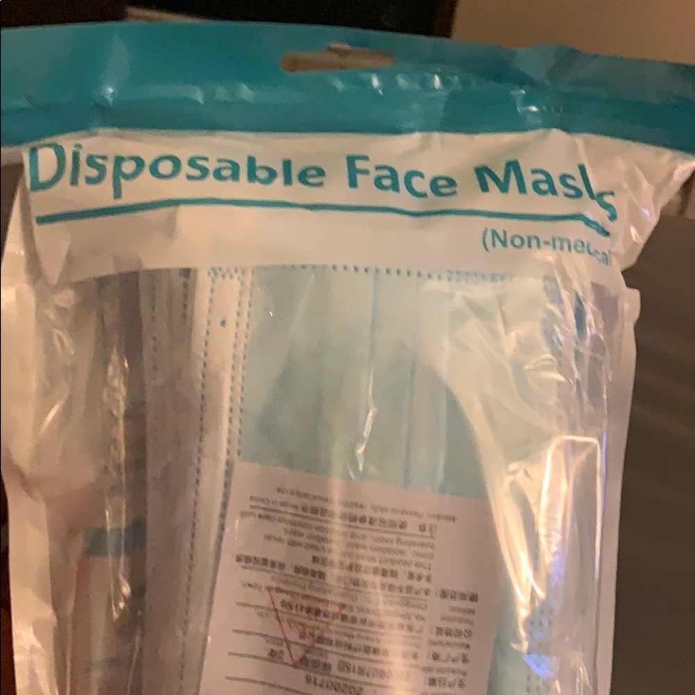 50 pack of non medical mask